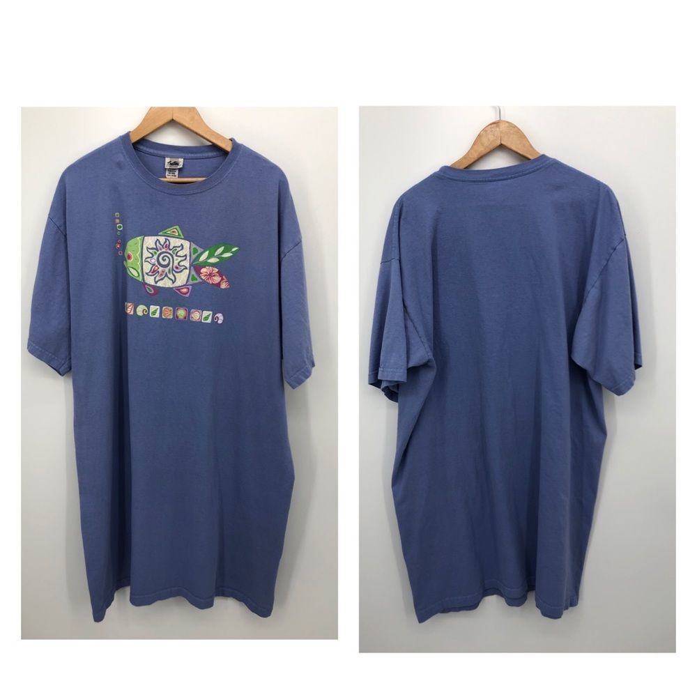 Vintage fish Key Largo nightshirt